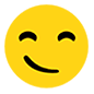 😏 Emoji Cara Sonriendo Con Superioridad en Microsoft Windows 10.