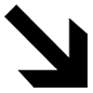 Emoji ↘️ Freccia In Basso A Destra su Microsoft Windows 10.