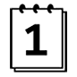 🗓️ Emoji Calendario De Espiral en Microsoft Windows 10.