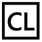🆑 Emoji Großbuchstaben CL in rotem Quadrat Microsoft Windows 10.