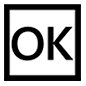Emoji 🆗 Pulsante OK su Microsoft Windows 10.