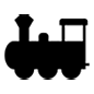 🚂 Emoji Locomotora De Vapor en Microsoft Windows 10.