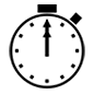 Emoji ⏱️ Cronometro su Microsoft Windows 10.