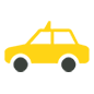Émoji 🚕 Taxi sur Microsoft Windows 10.