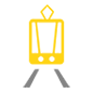 Emoji 🚊 Tram su Microsoft Windows 10.