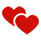 💕 Emoji Dois Corações na Microsoft Windows 10.