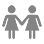 Émoji 👭 Deux Femmes Se Tenant La Main sur Microsoft Windows 10.