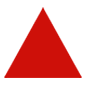 🔺 Emoji Triángulo Rojo Hacia Arriba en Microsoft Windows 10.