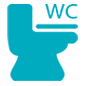 Emoji 🚾 Simbolo Del WC su Microsoft Windows 10.