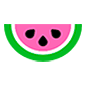 Emoji 🍉 Anguria su Microsoft Windows 10.