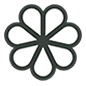💮 Emoji Flor Blanca en Microsoft Windows 10.