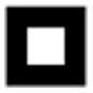 ▫️ Emoji Quadrado Branco Pequeno na Microsoft Windows 10.