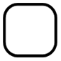 🔳 Emoji weiße quadratische Schaltfläche Microsoft Windows 10.