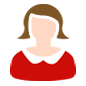 Emoji 👩🏻 Donna: Carnagione Chiara su Microsoft Windows 10.