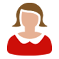 👩🏼 Emoji Frau: mittelhelle Hautfarbe Microsoft Windows 10.