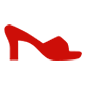 Emoji 👡 Sandalo Da Donna su Microsoft Windows 10.