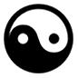 Émoji ☯️ Yin Yang sur Microsoft Windows 10.