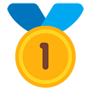 🥇 Emoji Medalla De Oro en Microsoft Windows 11 22H2.