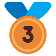 🥉 Emoji Medalha De Bronze na Microsoft Windows 11 22H2.