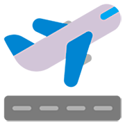 Émoji 🛫 Avion Au Décollage sur Microsoft Windows 11 22H2.