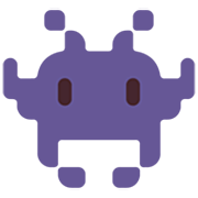 Emoji 👾 Mostro Alieno su Microsoft Windows 11 22H2.