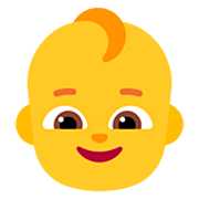 Emoji 👶 Neonato su Microsoft Windows 11 22H2.