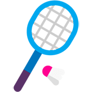 Émoji 🏸 Badminton sur Microsoft Windows 11 22H2.