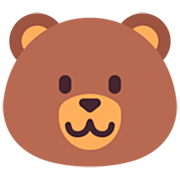 🐻 Emoji Rosto De Urso na Microsoft Windows 11 22H2.