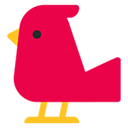 🐦 Emoji Pájaro en Microsoft Windows 11 22H2.