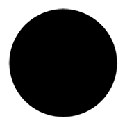 ⚫ Emoji schwarzer Kreis Microsoft Windows 11 22H2.