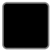 ⬛ Emoji großes schwarzes Quadrat Microsoft Windows 11 22H2.