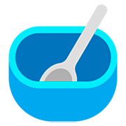 Emoji 🥣 Ciotola Con Cucchiaio su Microsoft Windows 11 22H2.