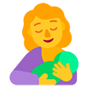 🤱 Emoji Lactancia Materna en Microsoft Windows 11 22H2.