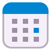 📅 Emoji Calendario en Microsoft Windows 11 22H2.