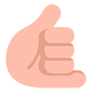 🤙🏼 Emoji ruf-mich-an-Handzeichen: mittelhelle Hautfarbe Microsoft Windows 11 22H2.