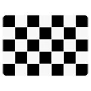 🏁 Emoji Bandeira Quadriculada na Microsoft Windows 11 22H2.