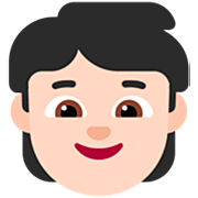 🧒🏻 Emoji Criança: Pele Clara na Microsoft Windows 11 22H2.
