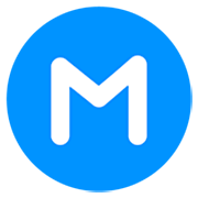 Ⓜ️ Emoji Buchstabe „M“ in Kreis Microsoft Windows 11 22H2.