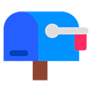 Emoji 📪 Cassetta Postale Chiusa Bandierina Abbassata su Microsoft Windows 11 22H2.