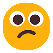 😕 Emoji Cara De Confusión en Microsoft Windows 11 22H2.
