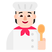 🧑🏻‍🍳 Emoji Cocinero: Tono De Piel Claro en Microsoft Windows 11 22H2.