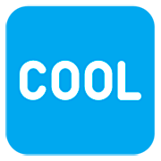 Emoji 🆒 Pulsante COOL su Microsoft Windows 11 22H2.