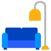 🛋️ Emoji Sofa und Lampe Microsoft Windows 11 22H2.