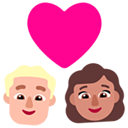 Emoji 👨🏼‍❤️‍👩🏽 Coppia Con Cuore - Uomo: Carnagione Abbastanza Chiara, Donna: Carnagione Olivastra su Microsoft Windows 11 22H2.
