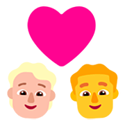 🧑🏼‍❤️‍👨 Emoji Pareja Enamorada: Persona, Hombre, Tono De Piel Claro Medio, Sin tono de piel en Microsoft Windows 11 22H2.