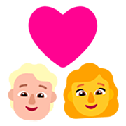 🧑🏼‍❤️‍👩 Emoji Pareja Enamorada: Persona, Mujer, Tono De Piel Claro Medio, Sin tono de piel en Microsoft Windows 11 22H2.