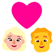 Emoji 👩🏼‍❤️‍👨 Bacio Tra Coppia - Donna, Uomo: Carnagione Abbastanza Chiara,Carnagione Olivastra su Microsoft Windows 11 22H2.