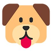 🐶 Emoji Cara De Perro en Microsoft Windows 11 22H2.