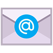 Émoji 📧 E-mail sur Microsoft Windows 11 22H2.