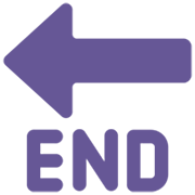 🔚 Emoji Flecha END en Microsoft Windows 11 22H2.